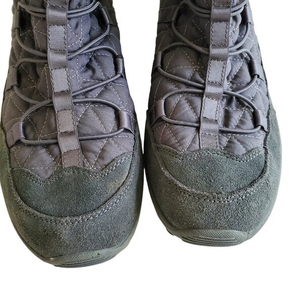 Skechers Suede Reggae Fest Steady Quilted Bungee Ankle Bootie Size 9.5 - Picture 5 of 14